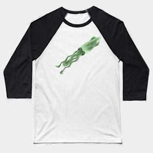 Green Squid Baseball T-Shirt